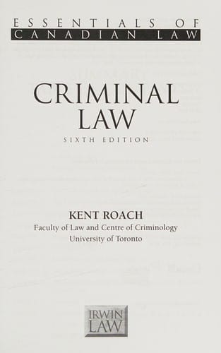 Criminal law