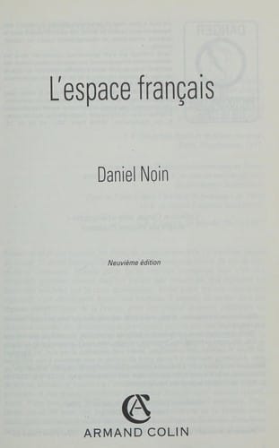 L'e space francais