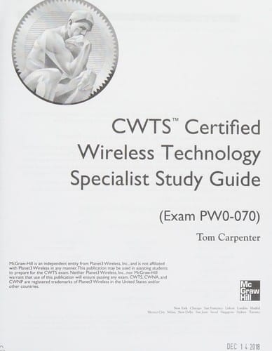 CWTS certified wireless technology specialist study guide (exam PW0-070)