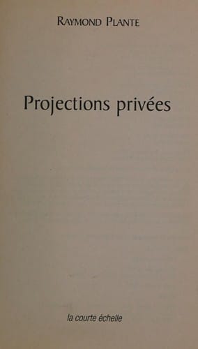 Projections privées