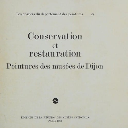 Conservation et restauration
