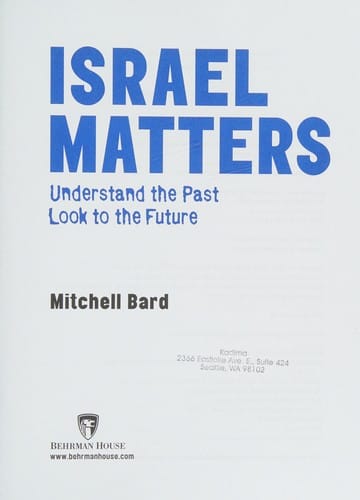 Israel matters