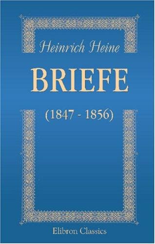 Briefe (1847 - 1856)