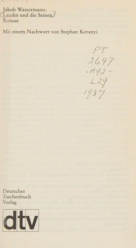 Laudin und die Seinen