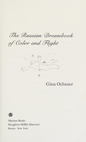 The Russian dreambook of colour and flight