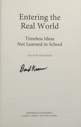 Entering the real world