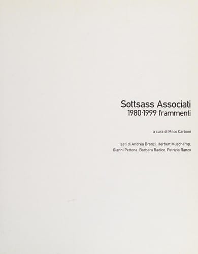 Sottsass associati