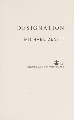 Designation