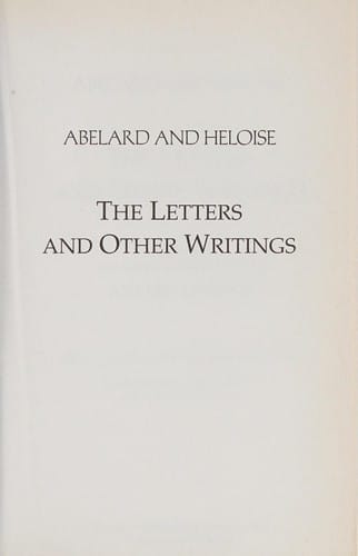 The letters and other writings