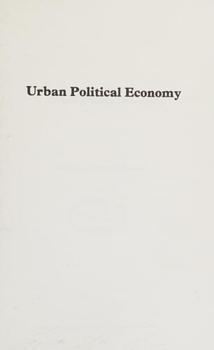 Urban political economy