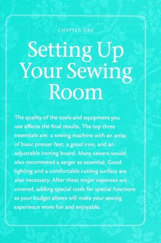 The sewing answer book