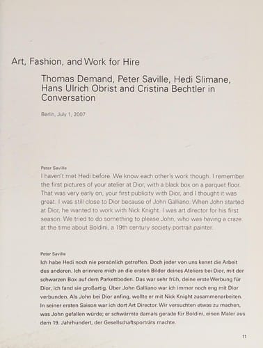 Art, Fashion and Work for Hire