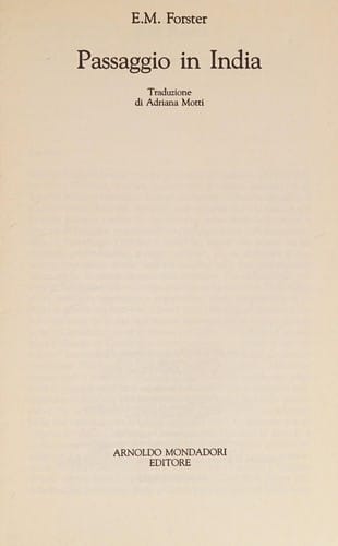 Passaggio in India