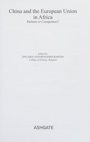 China and the European Union in Africa