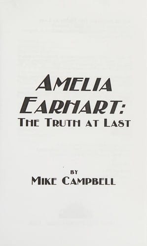 Amelia Earhart