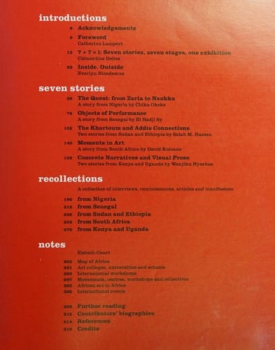 Seven stories about modern art in africa