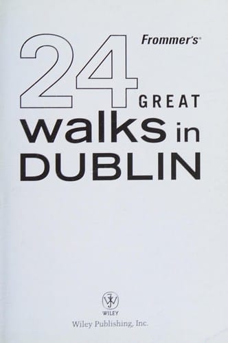 Frommer's 24 great walks in Dublin
