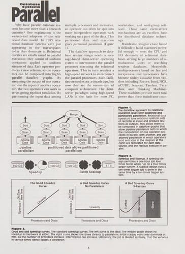 Query processing in parallel relational database systems