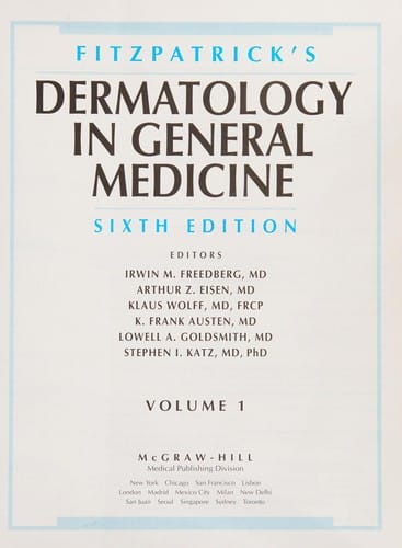 Fitzpatrick's dermatology in general medicine