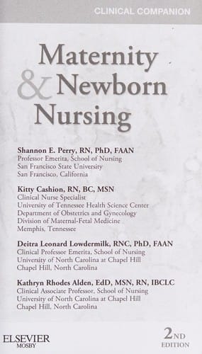 Maternity & newborn nursing
