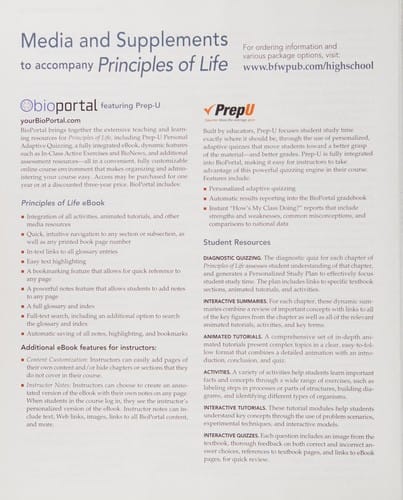 Principles of life