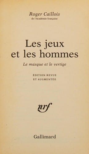 Les jeux et le hommes