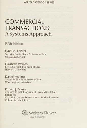 Commercial transactions