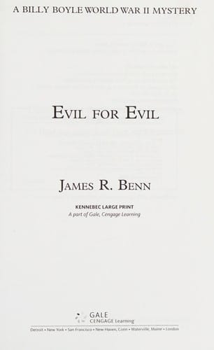 Evil for evil