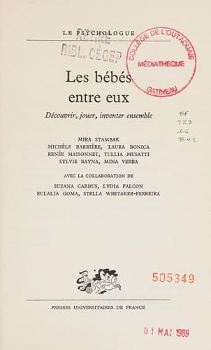 Les Bébés entre eux