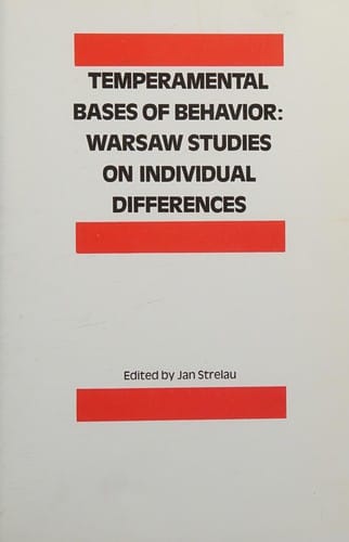 Temperamental bases of behavior