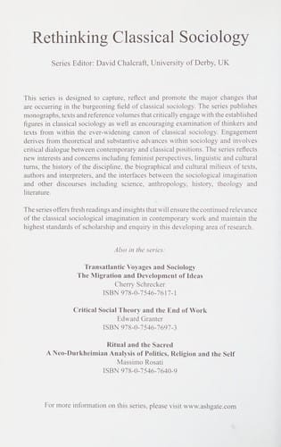 The social thought of Talcott Parsons