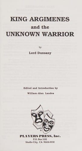 King Argimenes and the unknown warrior