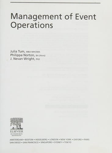 Management of event operations