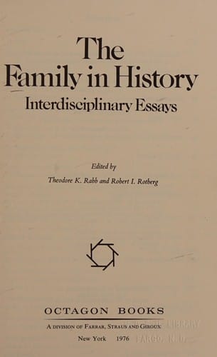 The Family in history