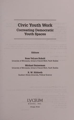 Civic youth work