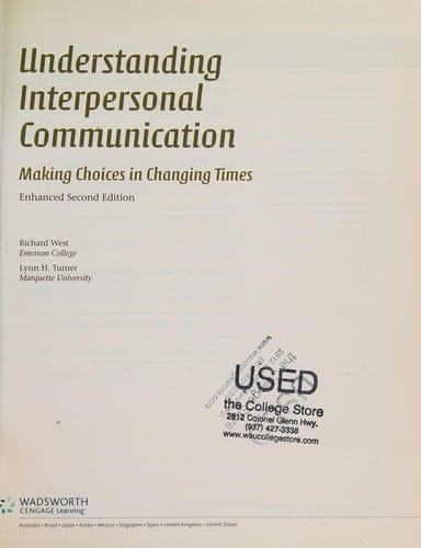 Understanding interpersonal communication