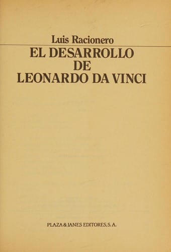 El desarrollo de Leonardo da Vinci