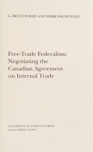 Free trade federalism