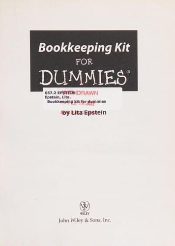 Bookkeeping kit for dummies