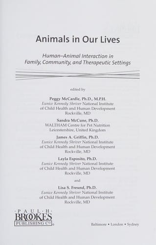 Animals in our lives