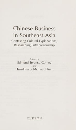 Chinese business in Southeast Asia