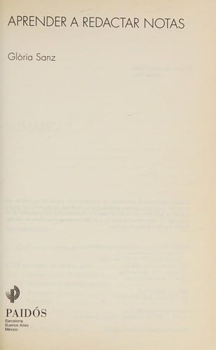 Aprender a Redactar Notas