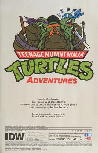 Teenage mutant ninja turtles adventures