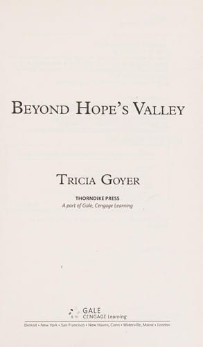 Beyond hope's valley