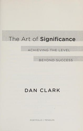 The art of significance