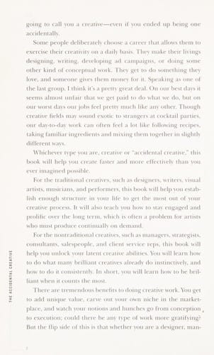 The accidental creative