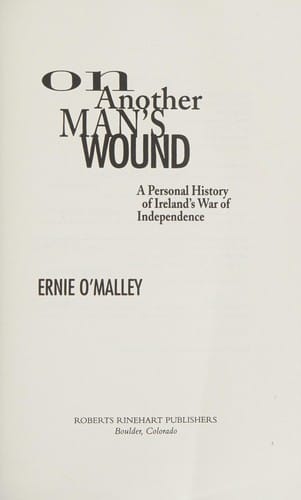 On another man's wound