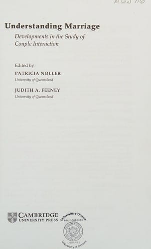 Understanding marriage