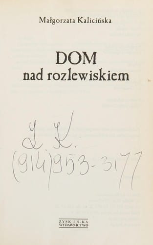 Dom nad rozlewiskiem