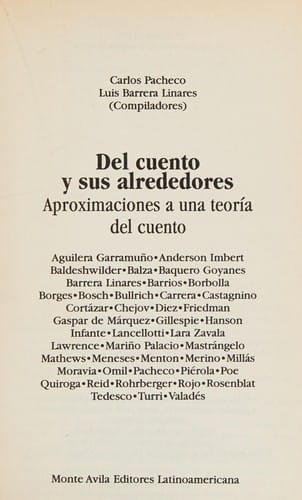 Del cuento y sus alrededores